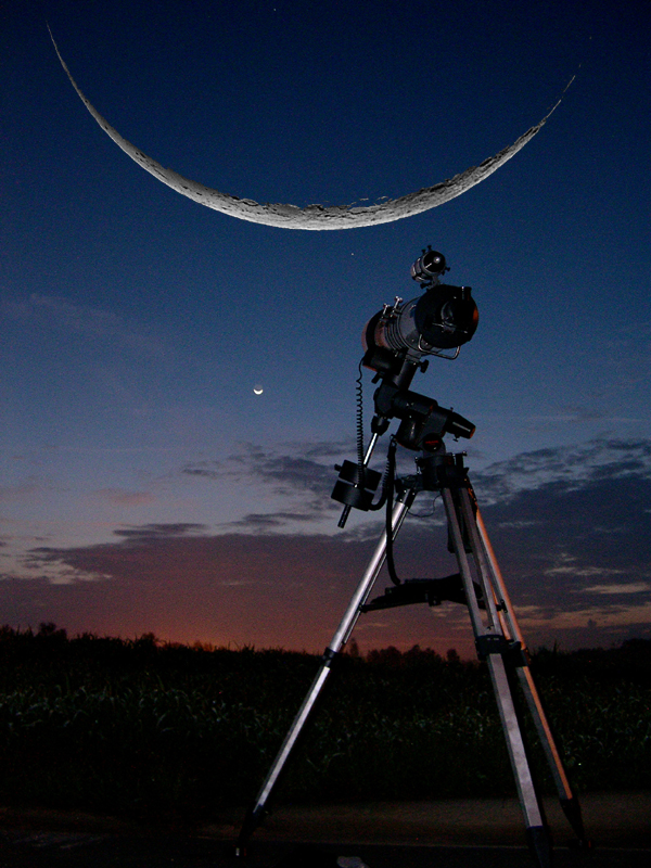 Moon-and-scope